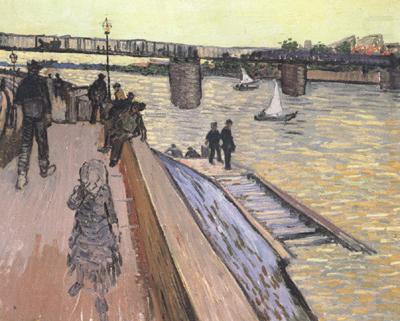 The Bridge at Trinquetaille (nn040, Vincent Van Gogh